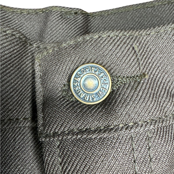 Vintage Levi’s Jeans 517 Bootcut Brown Men’s Size‎ 38x34 NWT’S Polyester Pants - Picture 7 of 11